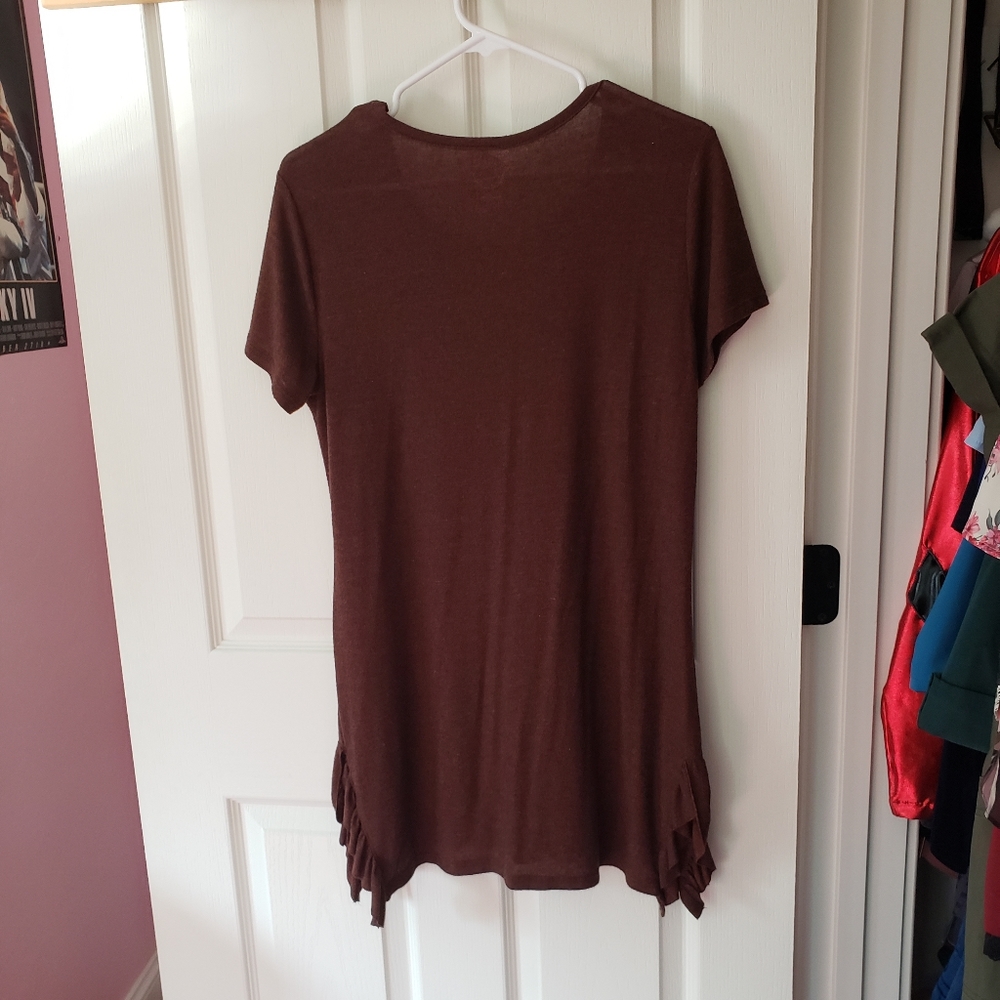 Women's Ruffle Tunic - Picture 3 of 5